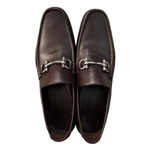 ❤️🌟SALVATORE FERRAGAMO Men’s Leather Loafers